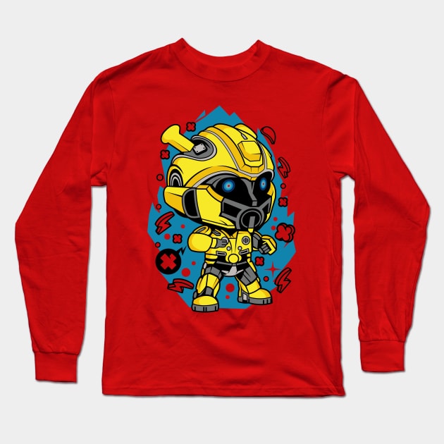 Bumblebee Long Sleeve T-Shirt by Genuine Vintage